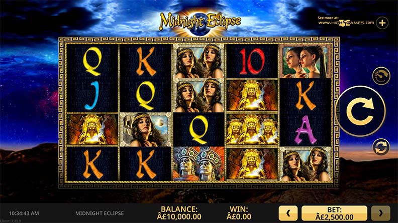 The Midnight Eclipse demo game.