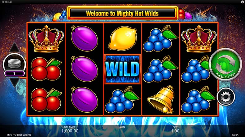 The Mighty Hot Wilds demo game.