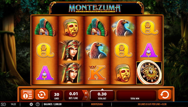 The Montezuma demo game.