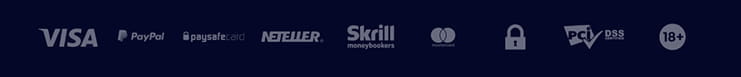 Payment Options at Mr Smith casino like Visa, PayPal, Mastercard, Skrill and others