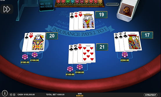 Multi-Hand Blackjack by Pragmatic Play overview.