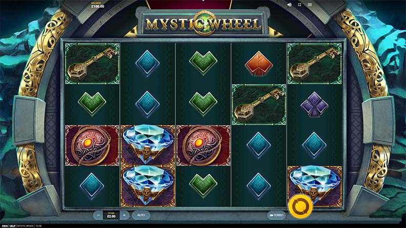 The Mystic Wheel demo game.