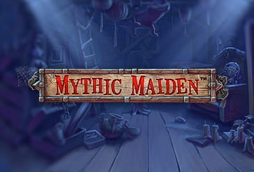 Mythic Maiden slot logo