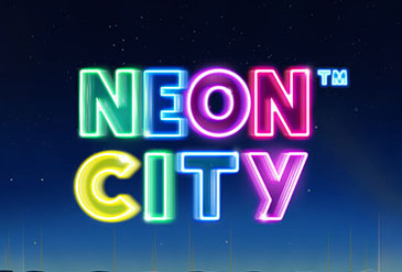 Neon City slot logo