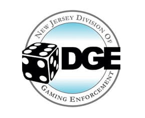 The logo of the New Jersey Division of Gaming Enforcement.