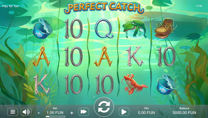 The Perfect Catch demo game.