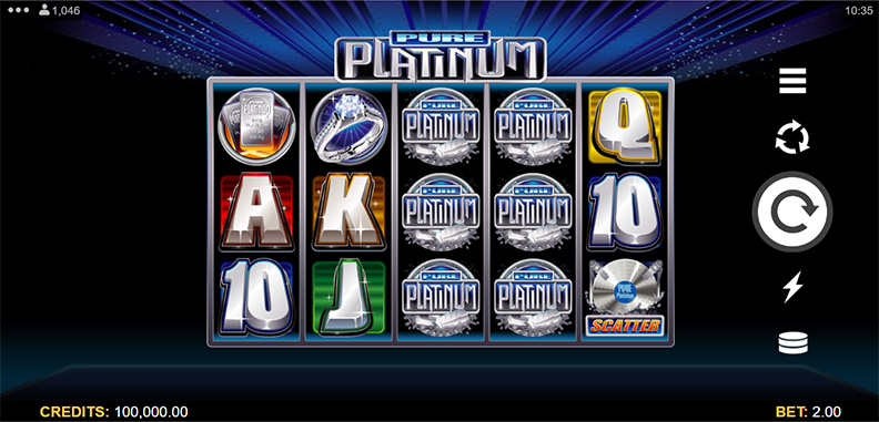 The Pure Platinum demo game.
