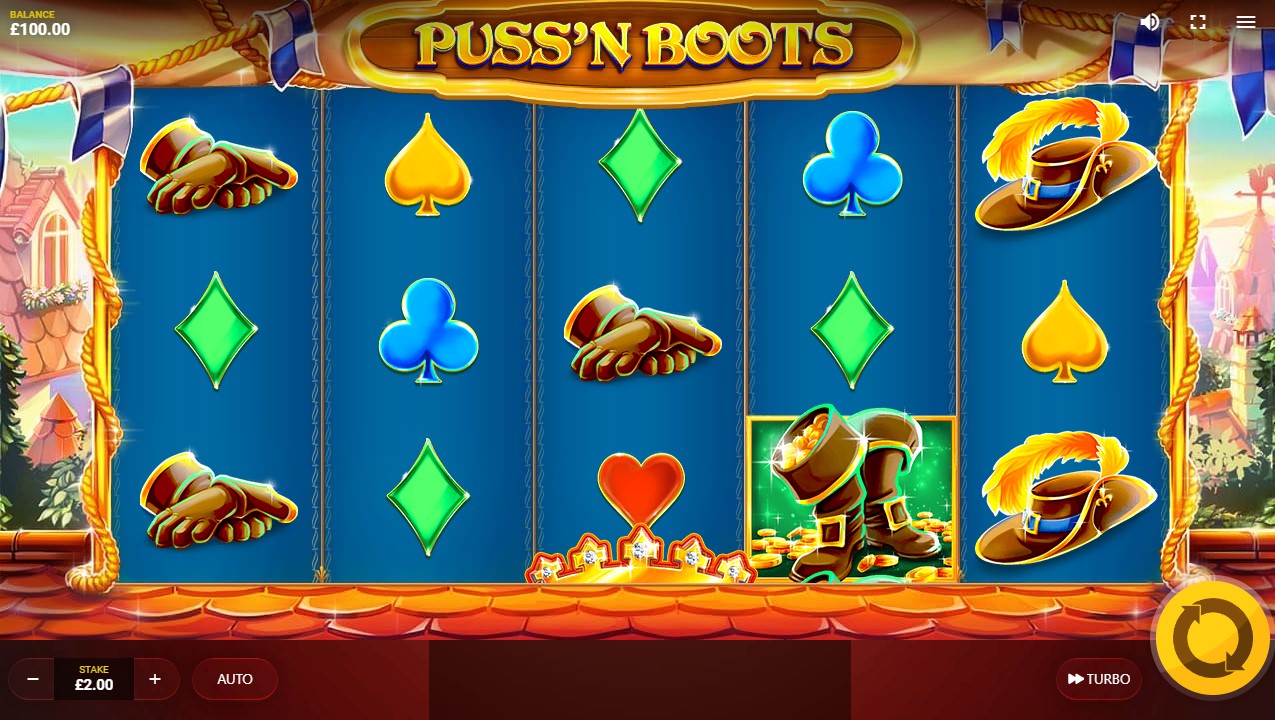 The Puss’n Boots demo game.