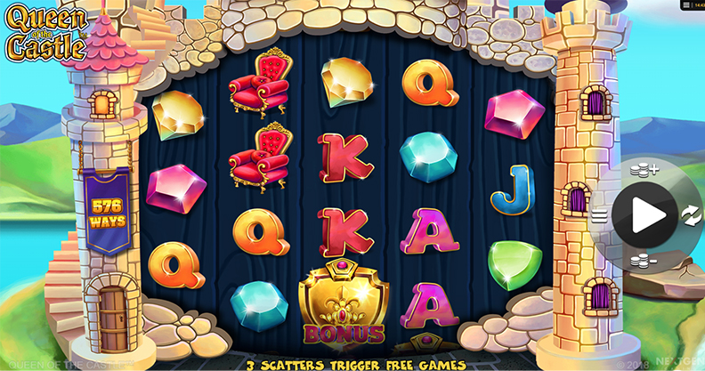 The Queen of the Castle demo game.