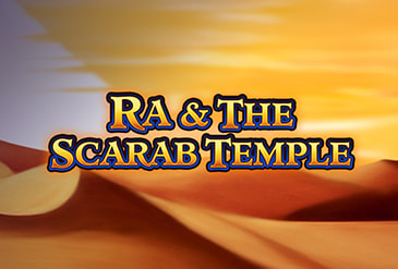 Ra and the Scarab Temple Slot Logo