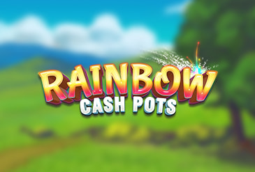 Rainbow Cash Pots Slot Logo