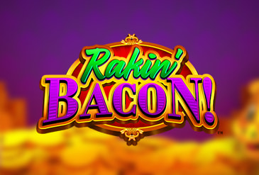 Rakin' Bacon slot logo