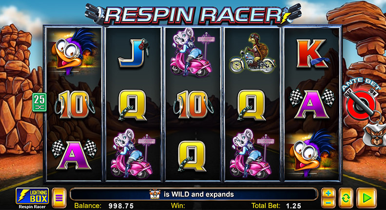 The Respin Racer demo game.