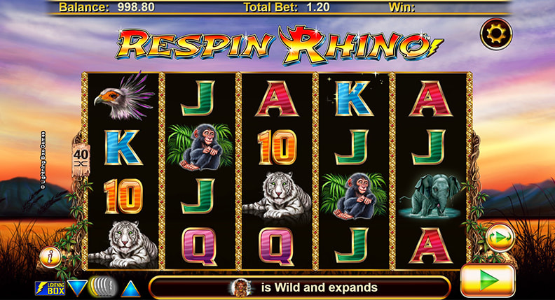 The Respin Rhino demo game.