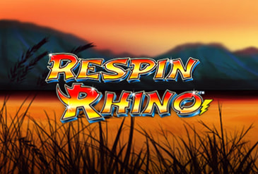 Respin Rhino slot logo