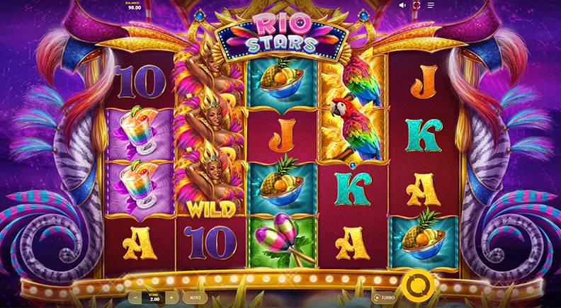 The Rio Stars demo slot.