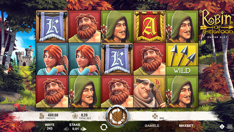 The Robin of Sherwood demo game.