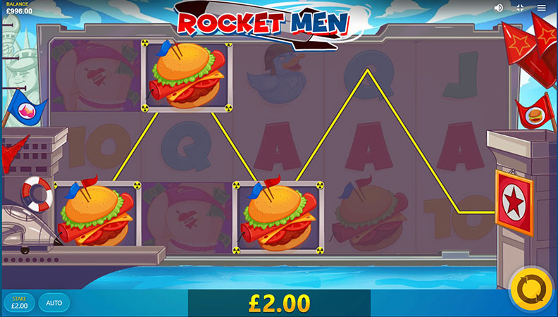 The Rocket Men demo game.