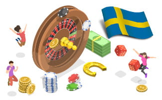 The best roulette casinos in Sweden.