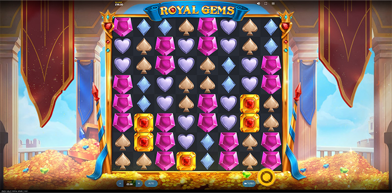 The Royal Gems demo game.