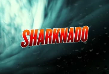 Sharknado slot logo.