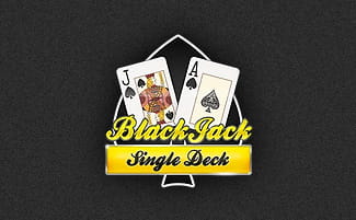 Single Deck Blackjack online.