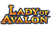 Lady of Avalon slot logo