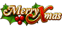 Merry Xmas slot logo