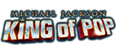 Michael Jackson King of Pop slot logo