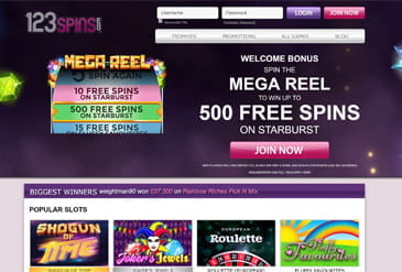 123 Spins 123 Spins