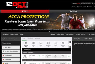 The Home Page of 12Bet