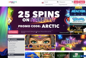 The Homepage of Arctic Spins