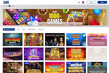 Homepage of Atlantic Spins.