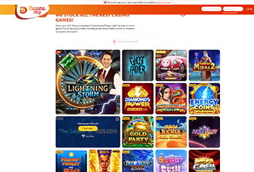 Homepage of the BacanaPlay website.