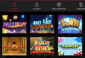 bCasino Slots overview