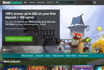 The Homepage of BestCasino