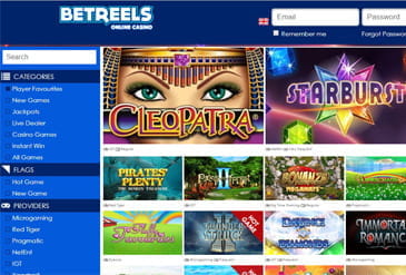 Thumbnail: Games of Betreels Casino