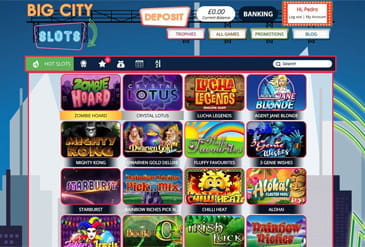 Thumbnail: Casino Games at Big City Slots