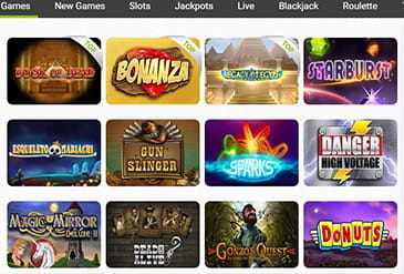 The Game selection of Casilando