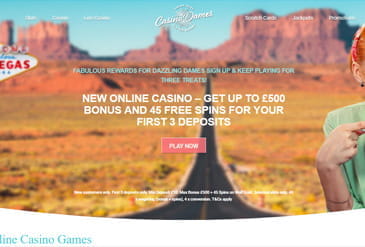 Hompage of Casino Dames