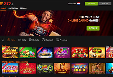 Homepage Preview of Casino777