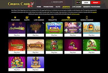 Preview game selection Conquer