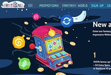 The Homepage of Fantasino