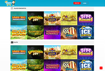 Preview game selection Fruity King