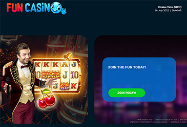 Preview homepage Fun Casino