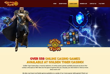 Tiger Tiger, jogue online no PokerStars Casino