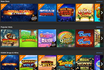 Jackpot.com Games Collections