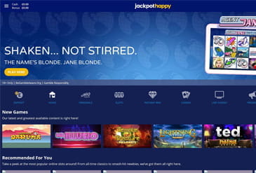 Thumbnail: Jackpot Happy Casino Home