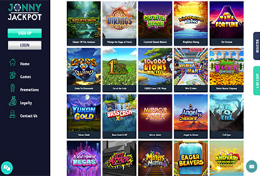 Jonny Jackpot’s Homepage