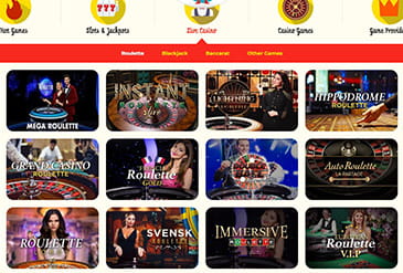 Kassu casino homepage